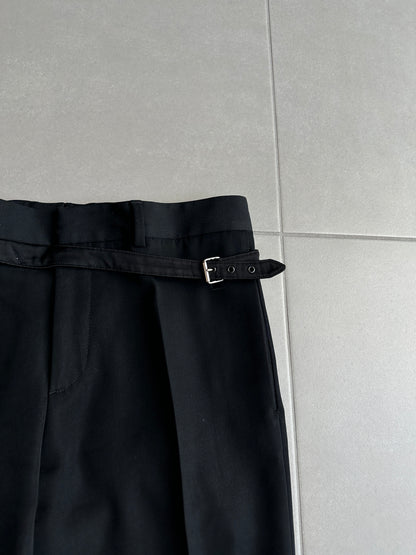 Dior Homme SS05 “BECK/Untitled” Sample belted wool trousers