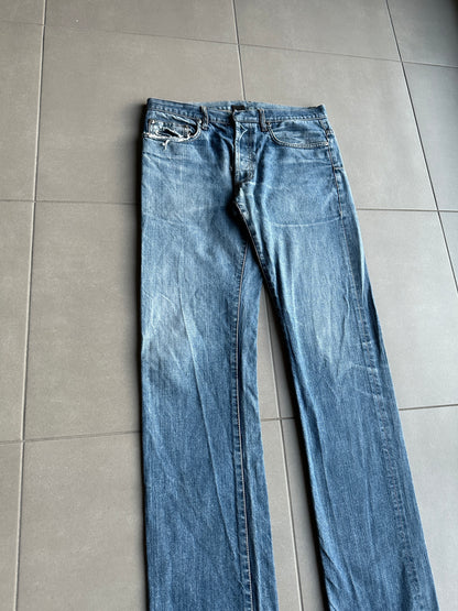ディオール オム SS06 ウォッシュドブルーデニム