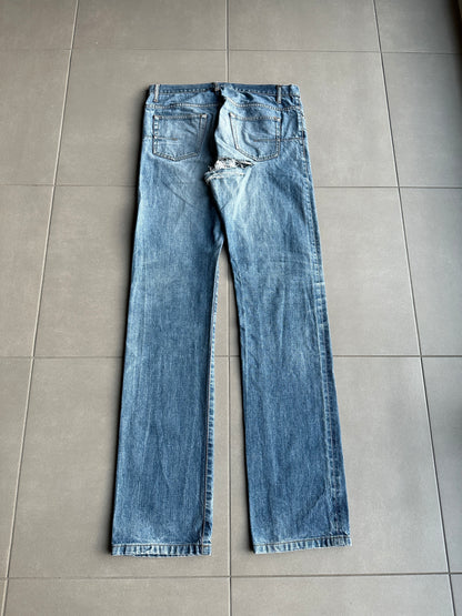ディオール オム SS06 ウォッシュドブルーデニム
