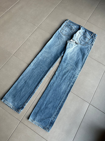 ディオール オム SS06 ウォッシュドブルーデニム
