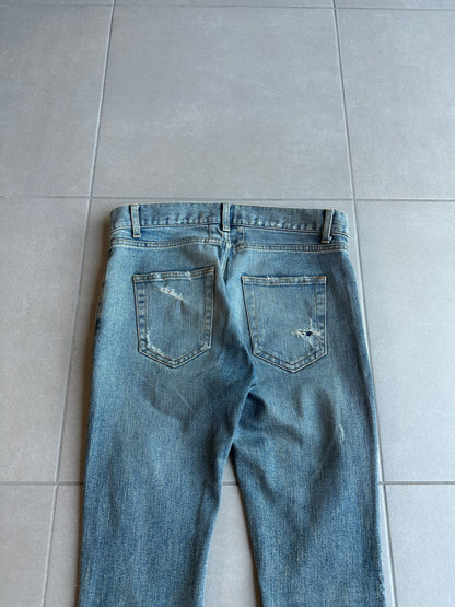 Saint Laurent Paris AW2015 Crash Denim
