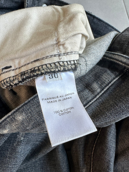 Balmain Homme SS11 whiskered repair denim