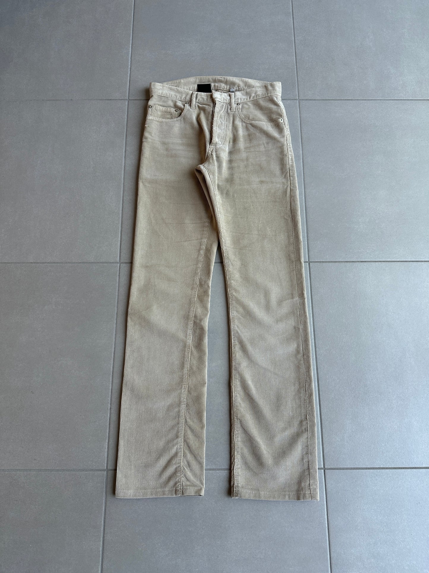 Dior Homme AW04 “Victim Of The Crime” Corduroy trousers