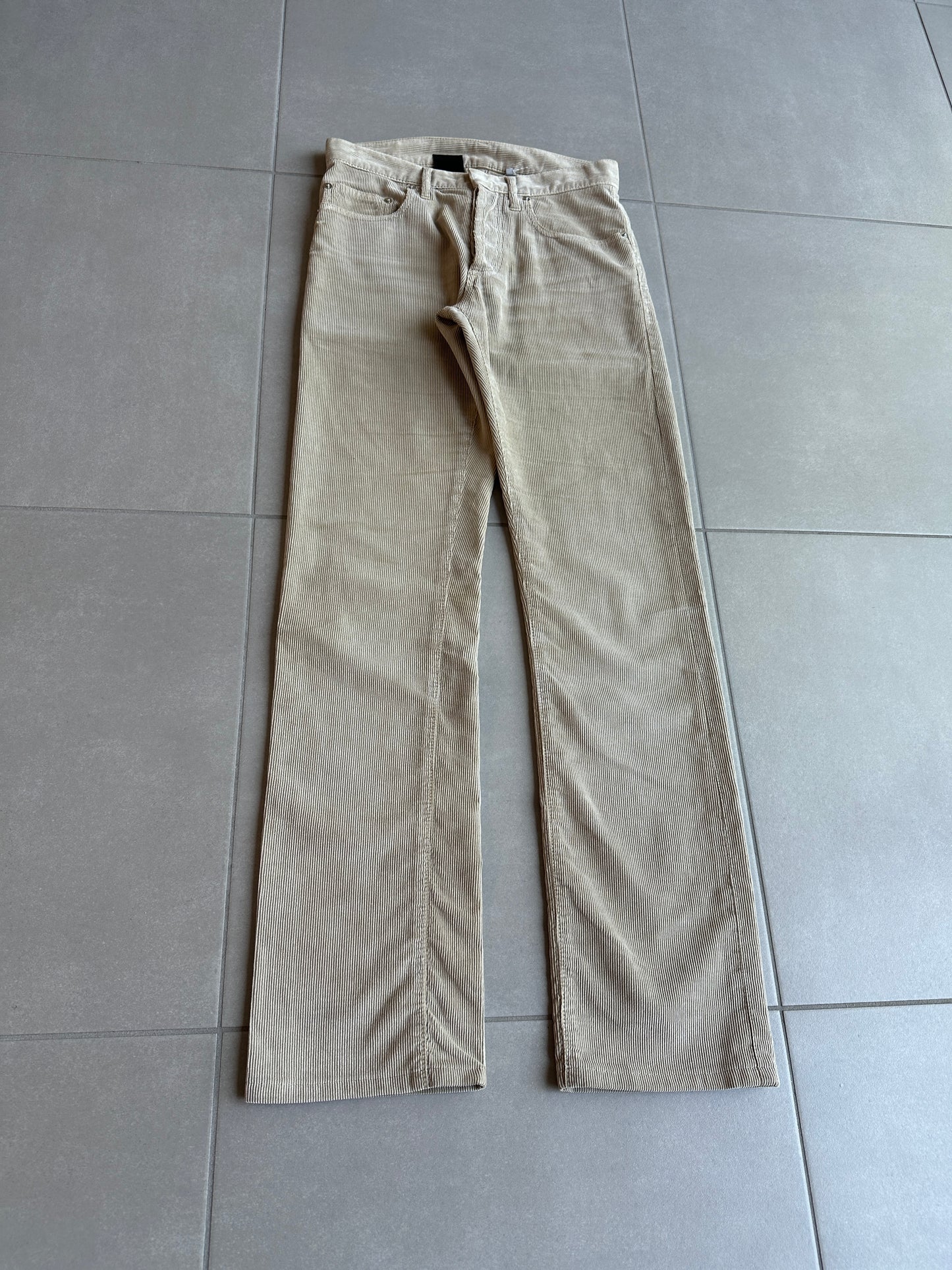 Dior Homme AW04 “Victim Of The Crime” Corduroy trousers