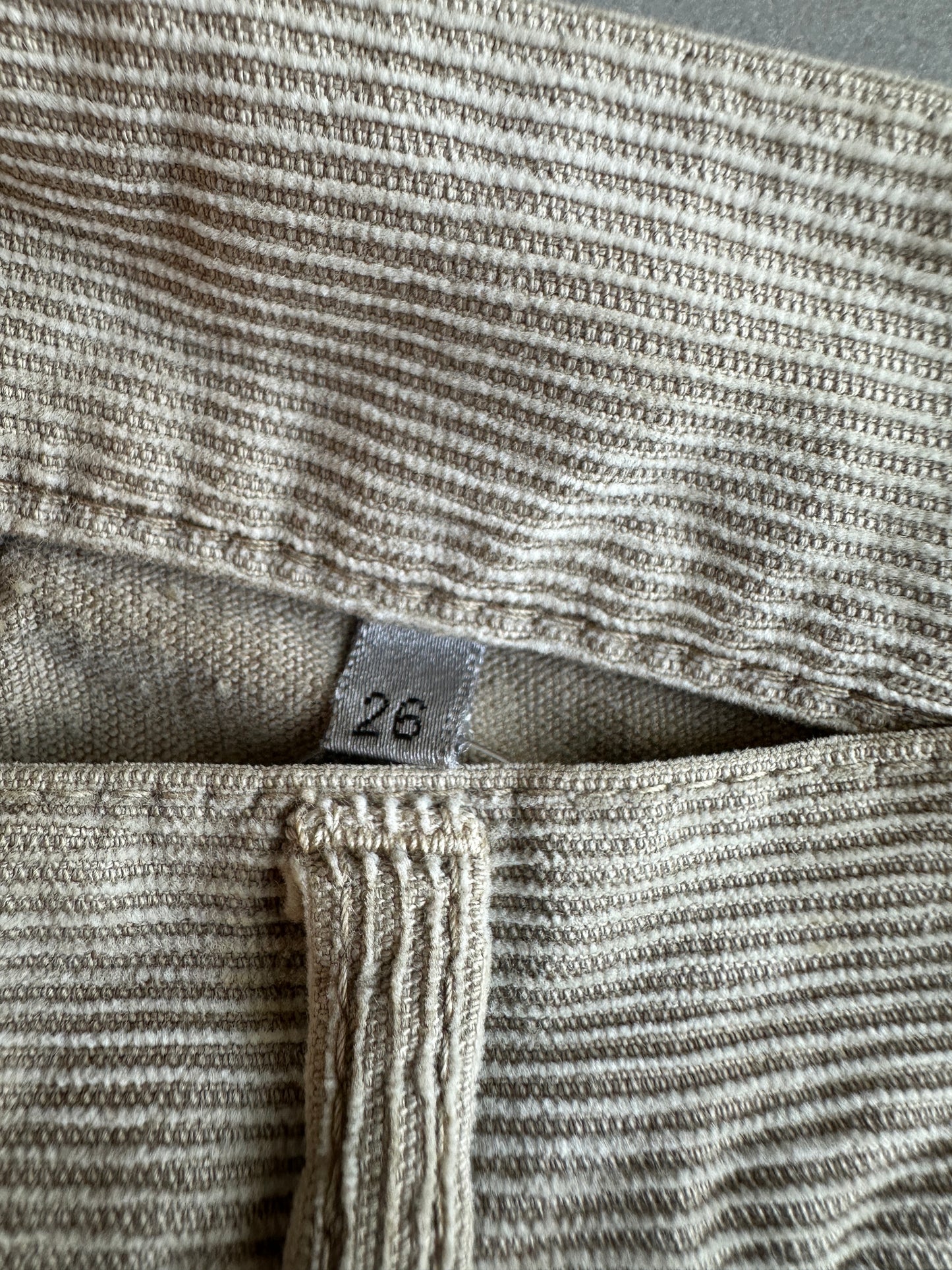 Dior Homme AW04 “Victim Of The Crime” Corduroy trousers
