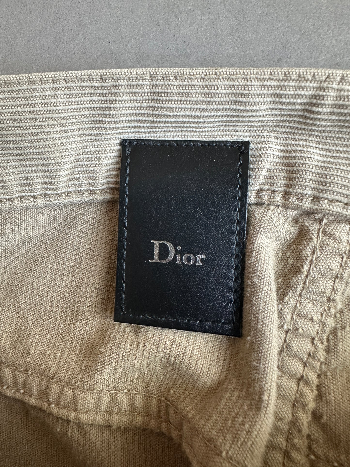Dior Homme AW04 “Victim Of The Crime” Corduroy trousers