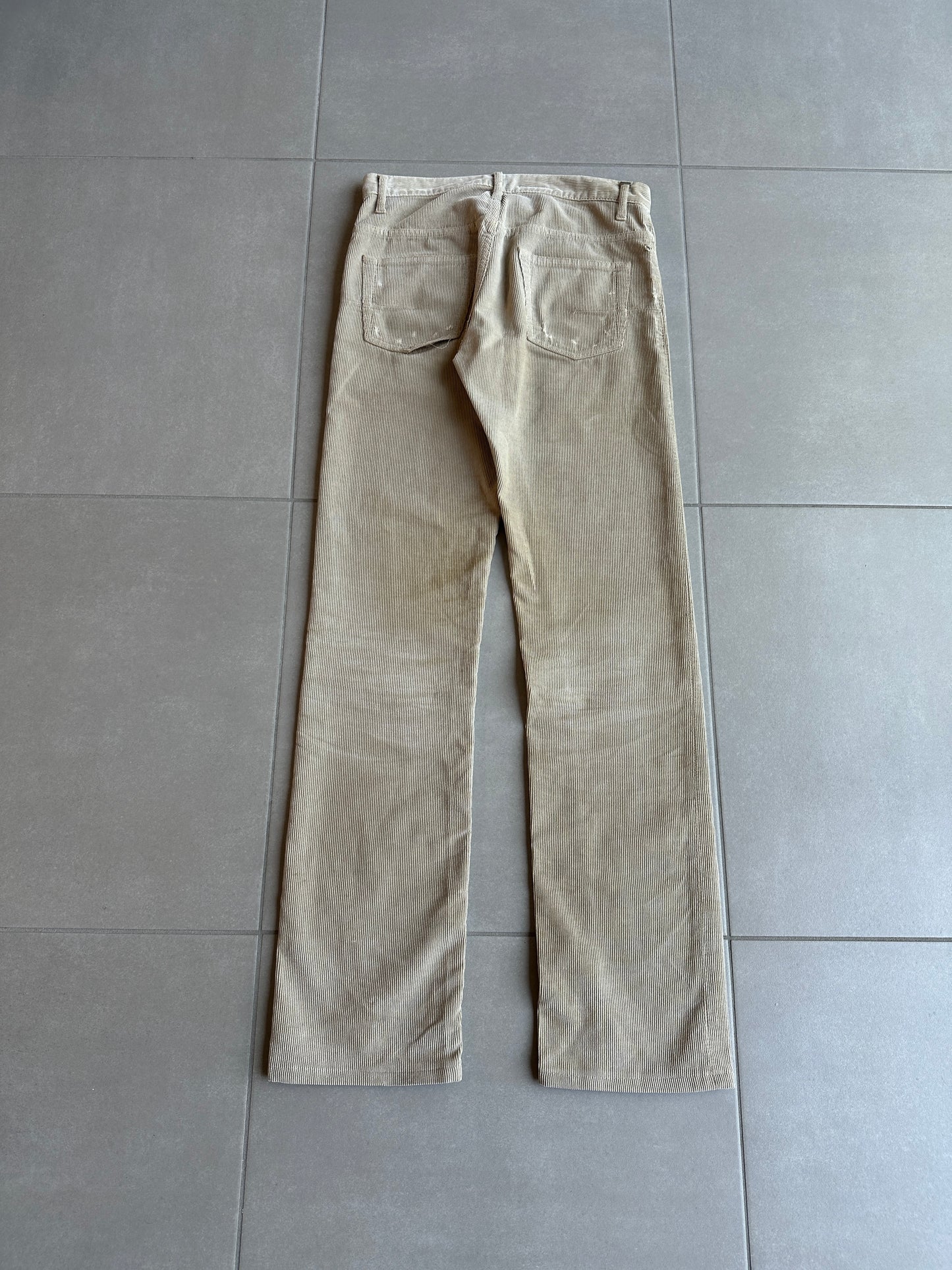 Dior Homme AW04 “Victim Of The Crime” Corduroy trousers