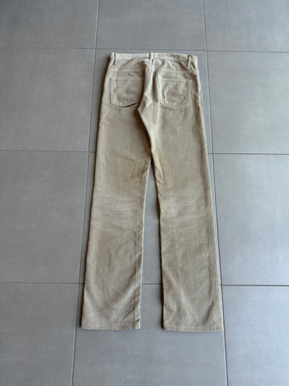 Dior Homme AW04 “Victim Of The Crime” Corduroy trousers