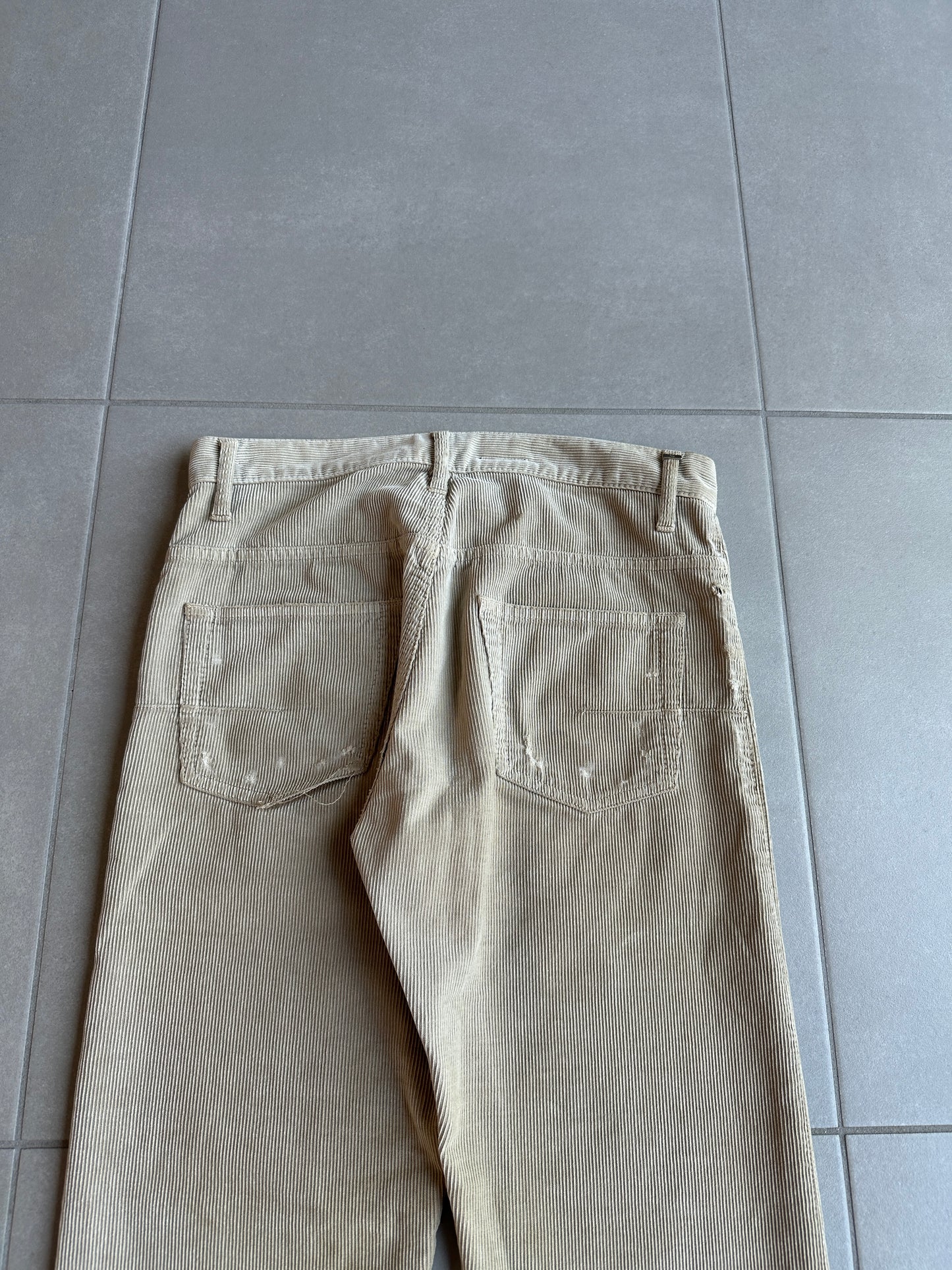Dior Homme AW04 “Victim Of The Crime” Corduroy trousers