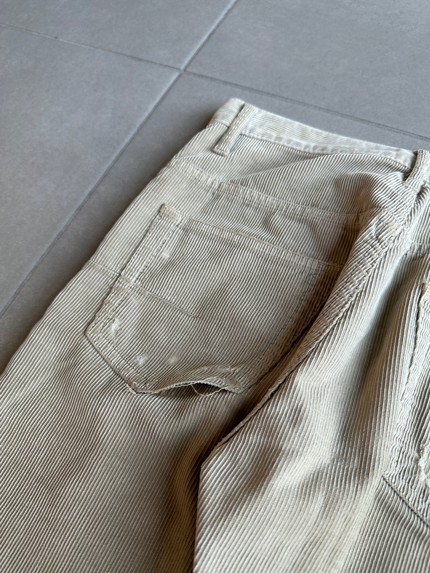 Dior Homme AW04 “Victim Of The Crime” Corduroy trousers