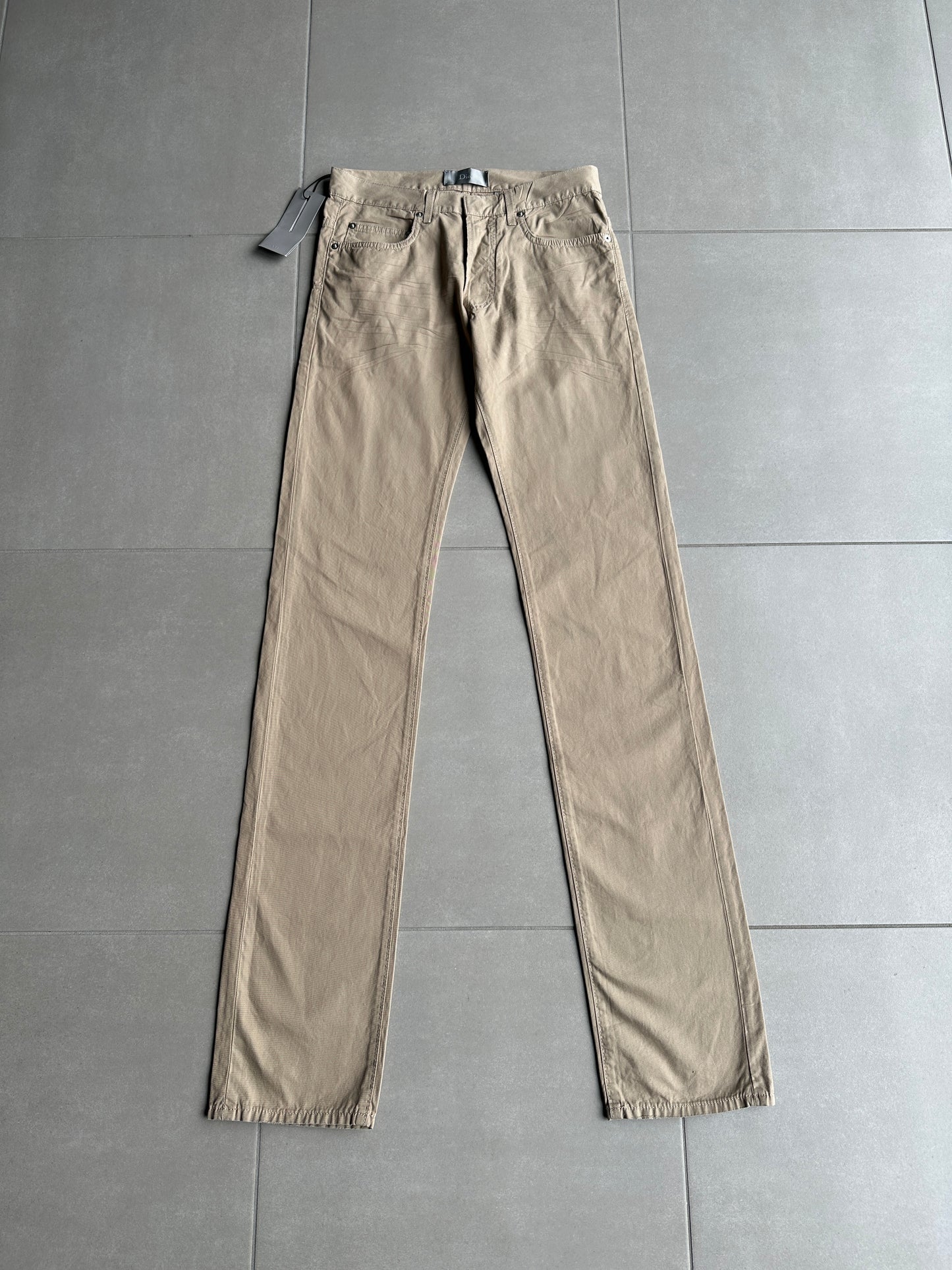 Dior Homme SS07 "We Look Good Together" whiskered trousers