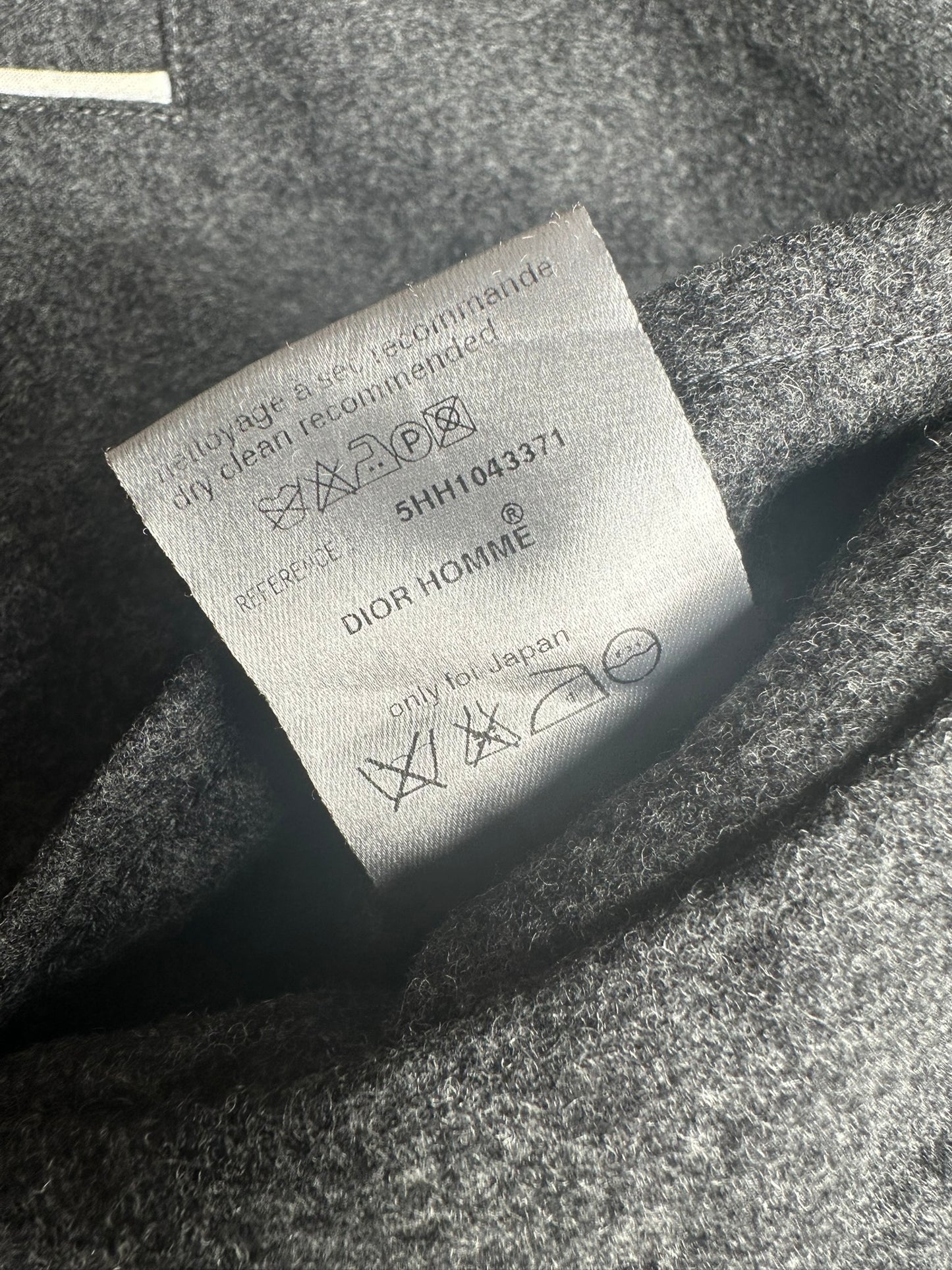 Dior Homme AW05 “In the morning” baseball/teddy jacket