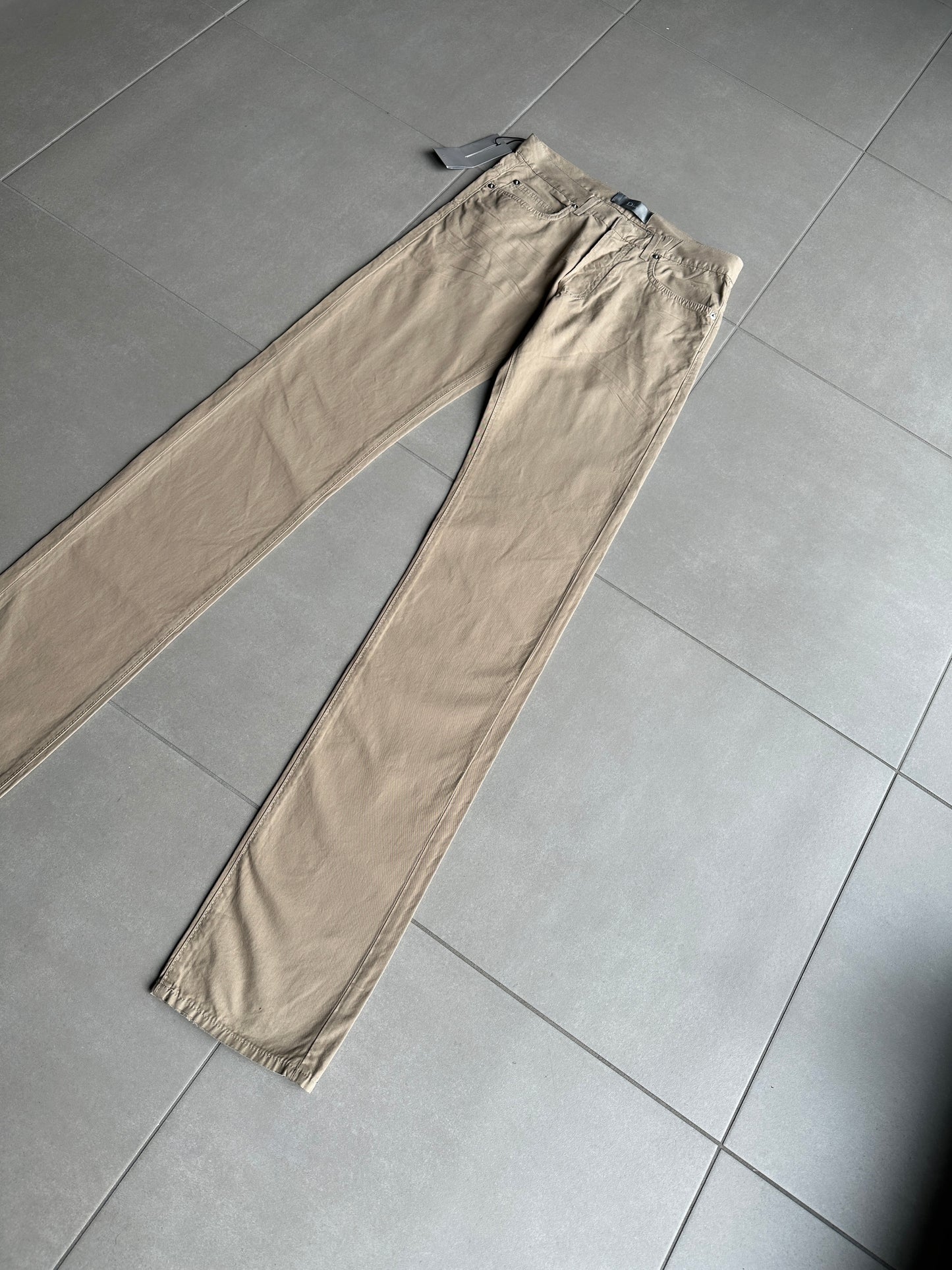 Dior Homme SS07 "We Look Good Together" whiskered trousers