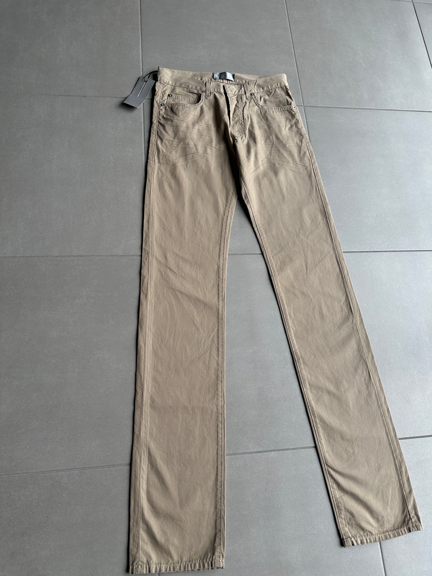 Dior Homme SS07 "We Look Good Together" whiskered trousers