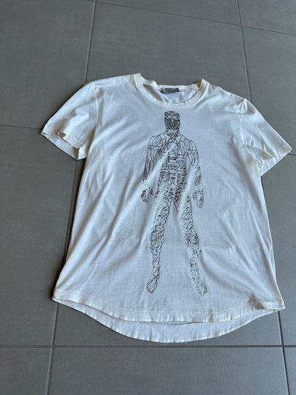 Dior Homme SS04 “Strip” Robot motif T-shirt