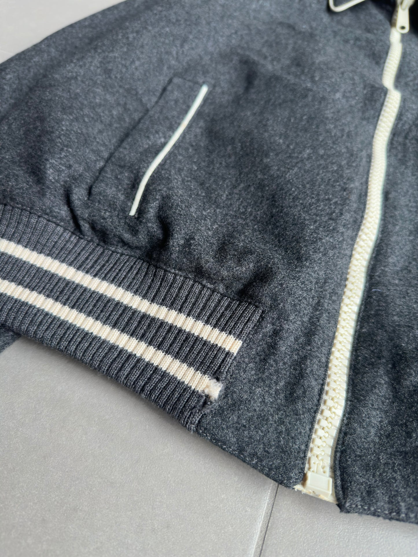 Dior Homme AW05 “In the morning” baseball/teddy jacket