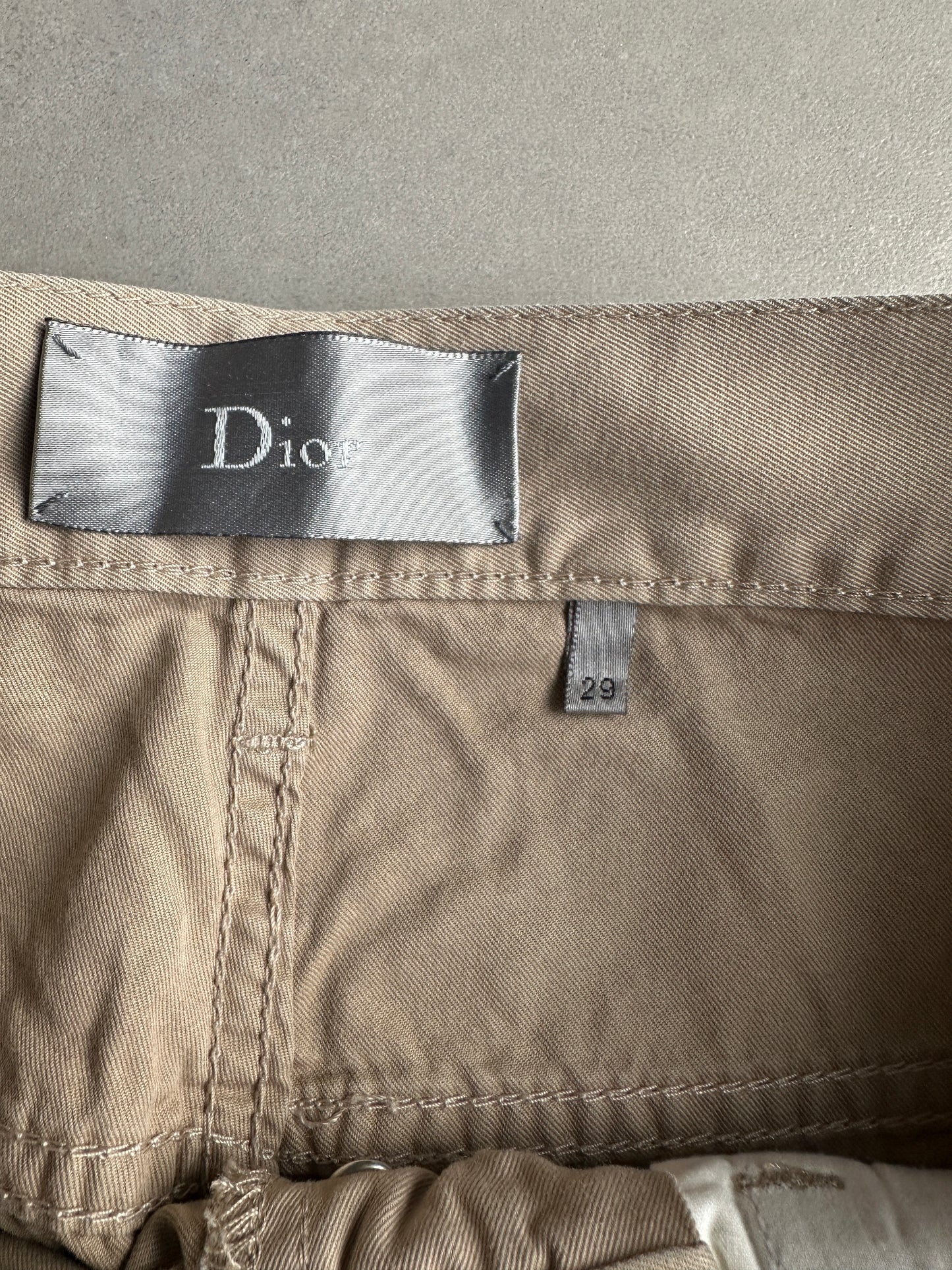 Dior Homme SS07 "We Look Good Together" whiskered trousers
