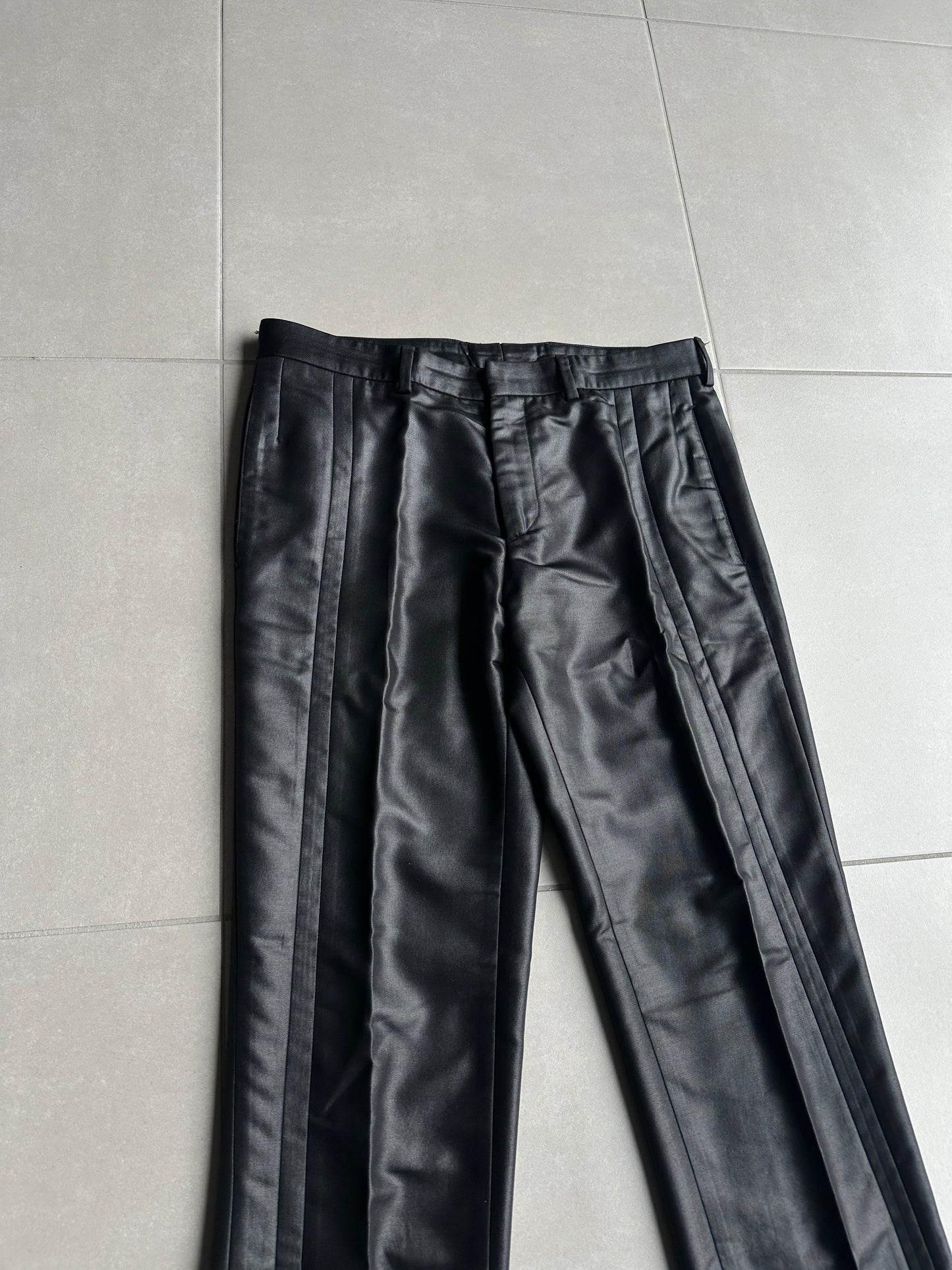 Dior homme AW02 “reflexion” coated trousers