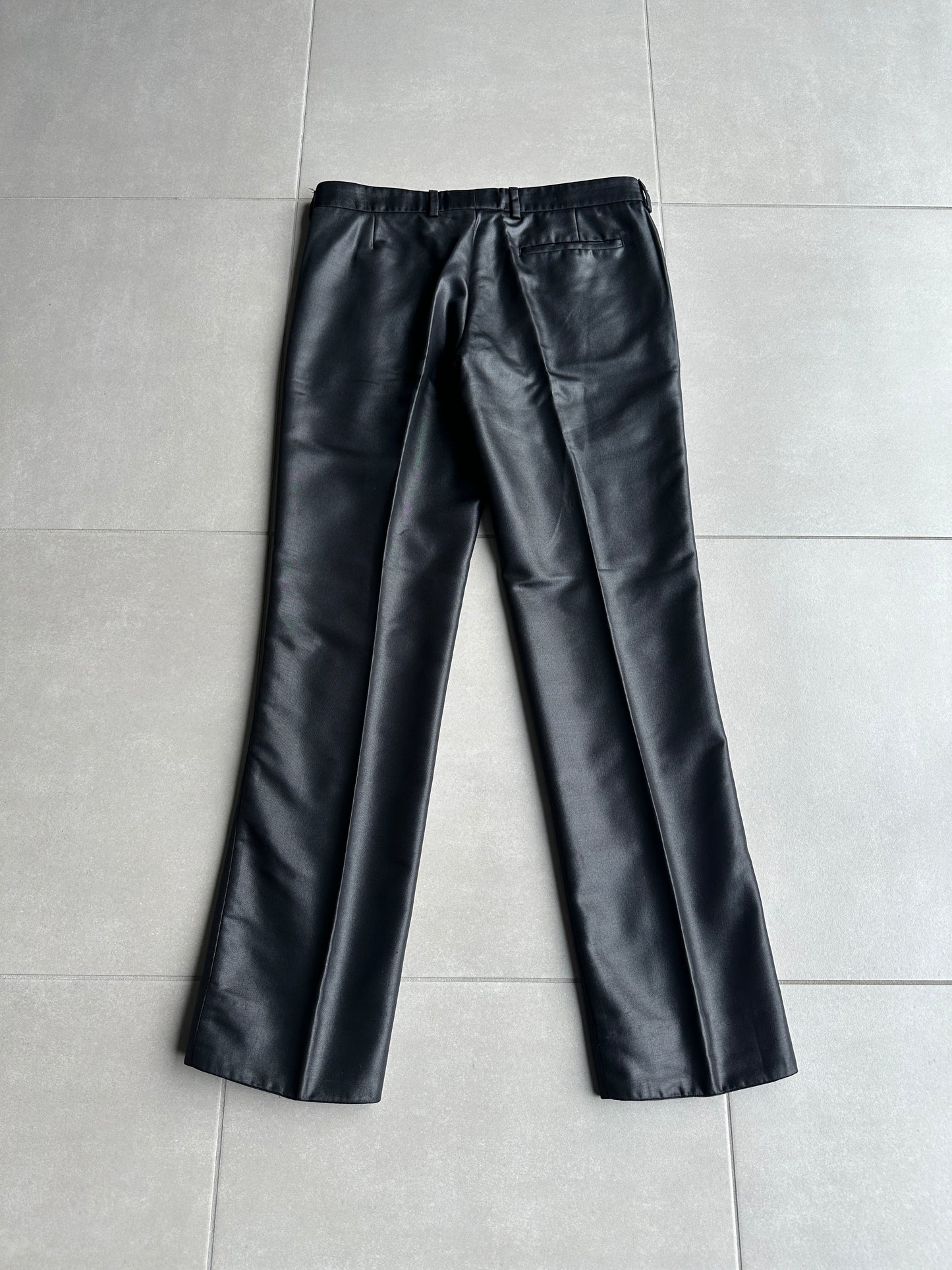 Dior homme AW02 “reflexion” coated trousers