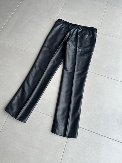 Dior homme AW02 “reflexion” coated trousers
