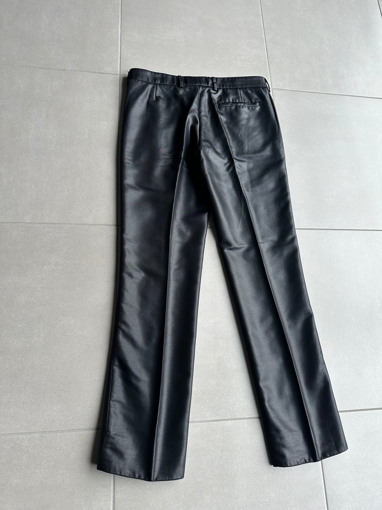 Dior homme AW02 “reflexion” coated trousers