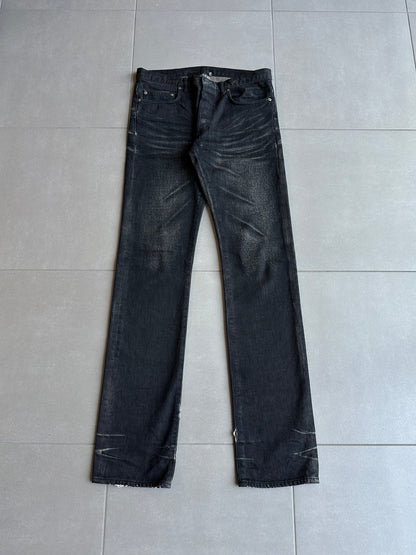Dior Homme AW05 “In the morning” whiskered clawmark MIJ denim