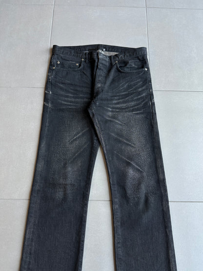 Dior Homme AW05 “In the morning” whiskered clawmark MIJ denim