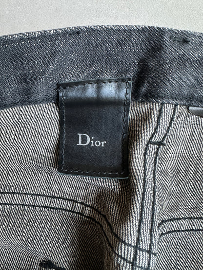 Dior Homme AW05 “In the morning” whiskered clawmark MIJ denim