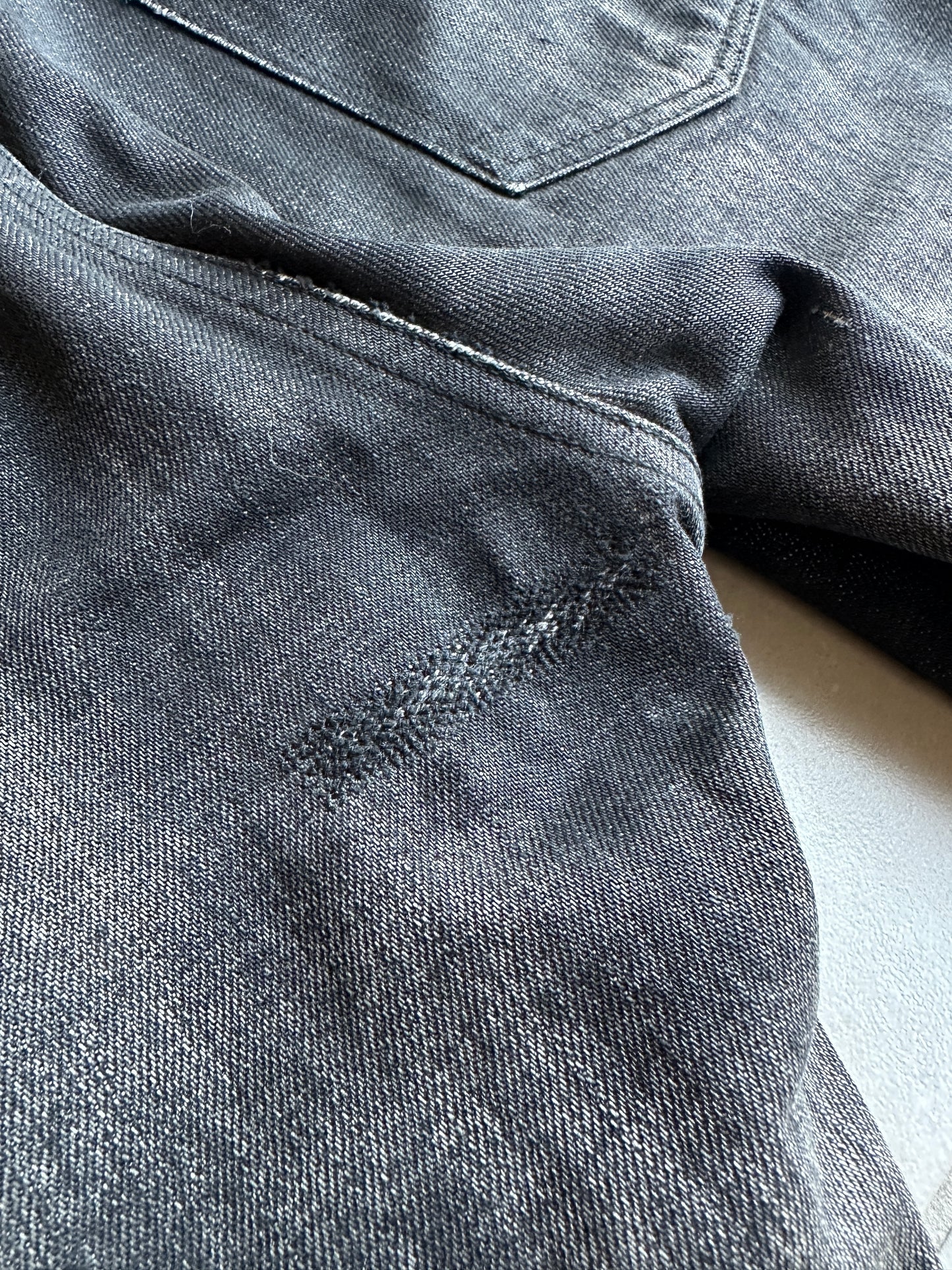 Dior Homme AW05 “In the morning” whiskered clawmark MIJ denim