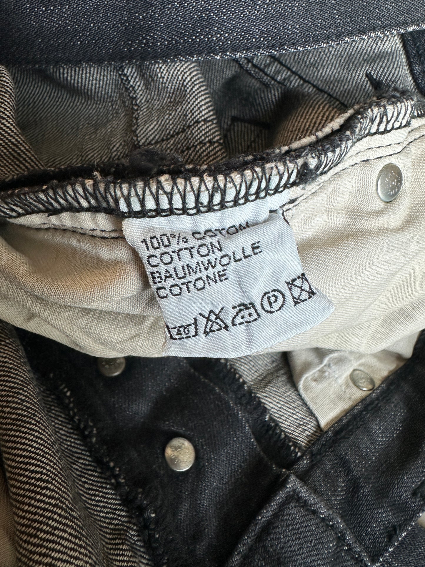 Dior Homme AW05 “In the morning” whiskered clawmark MIJ denim