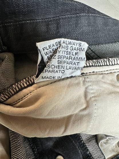 Dior Homme AW05 “In the morning” whiskered clawmark MIJ denim