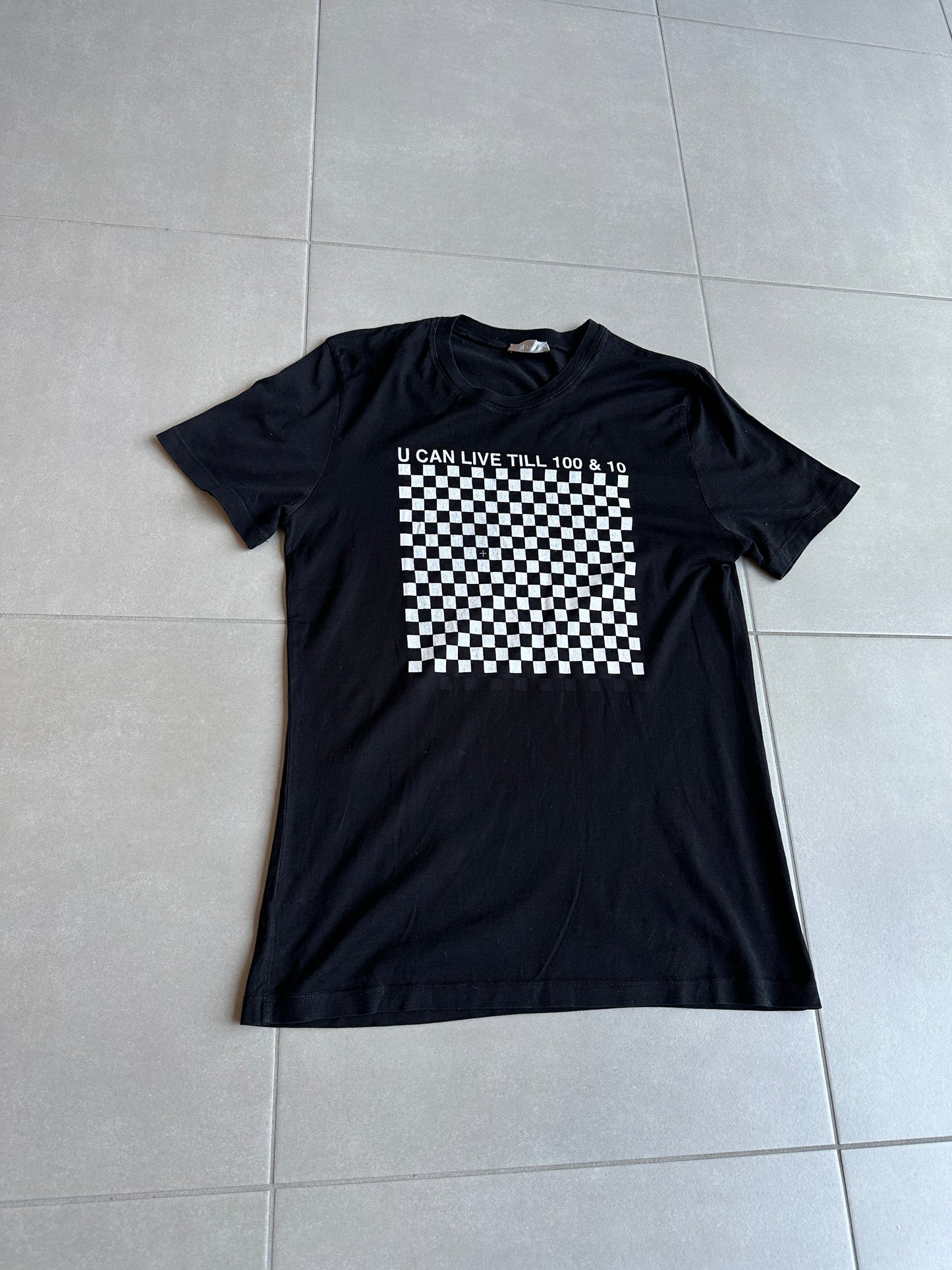 Dior Homme SS06 U CAN LIVE TILL 100 & 10 T-shirt