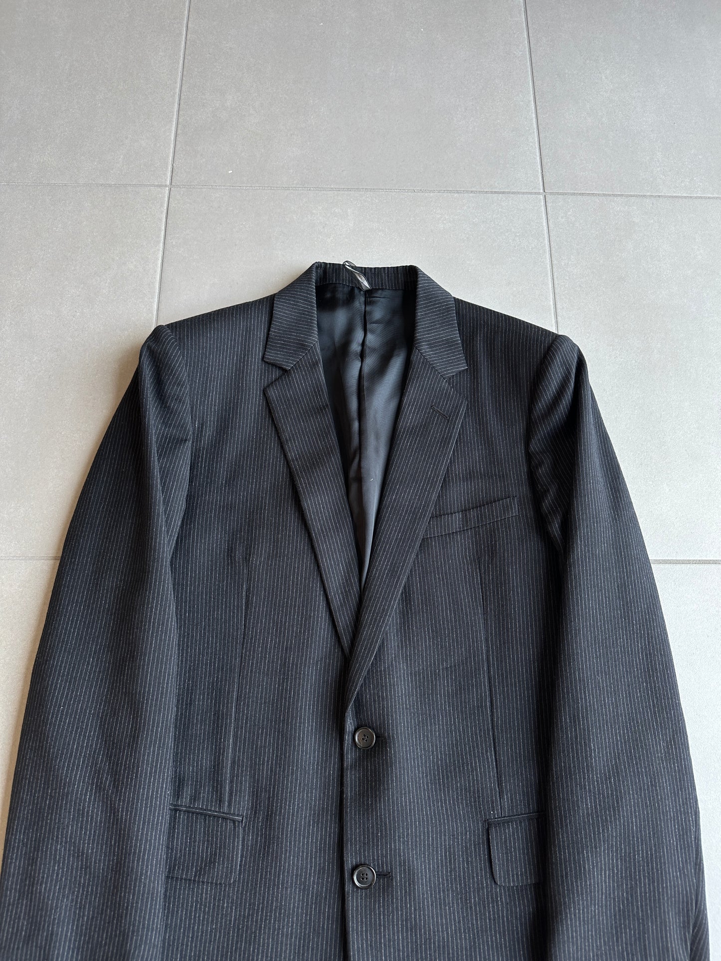 Dior Homme AW06 "These grey days" pinstripe suit
