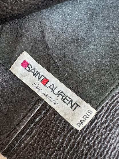 Yves Saint Laurent Rive Gauche AW1999 1/1 Sample lambskin jacket