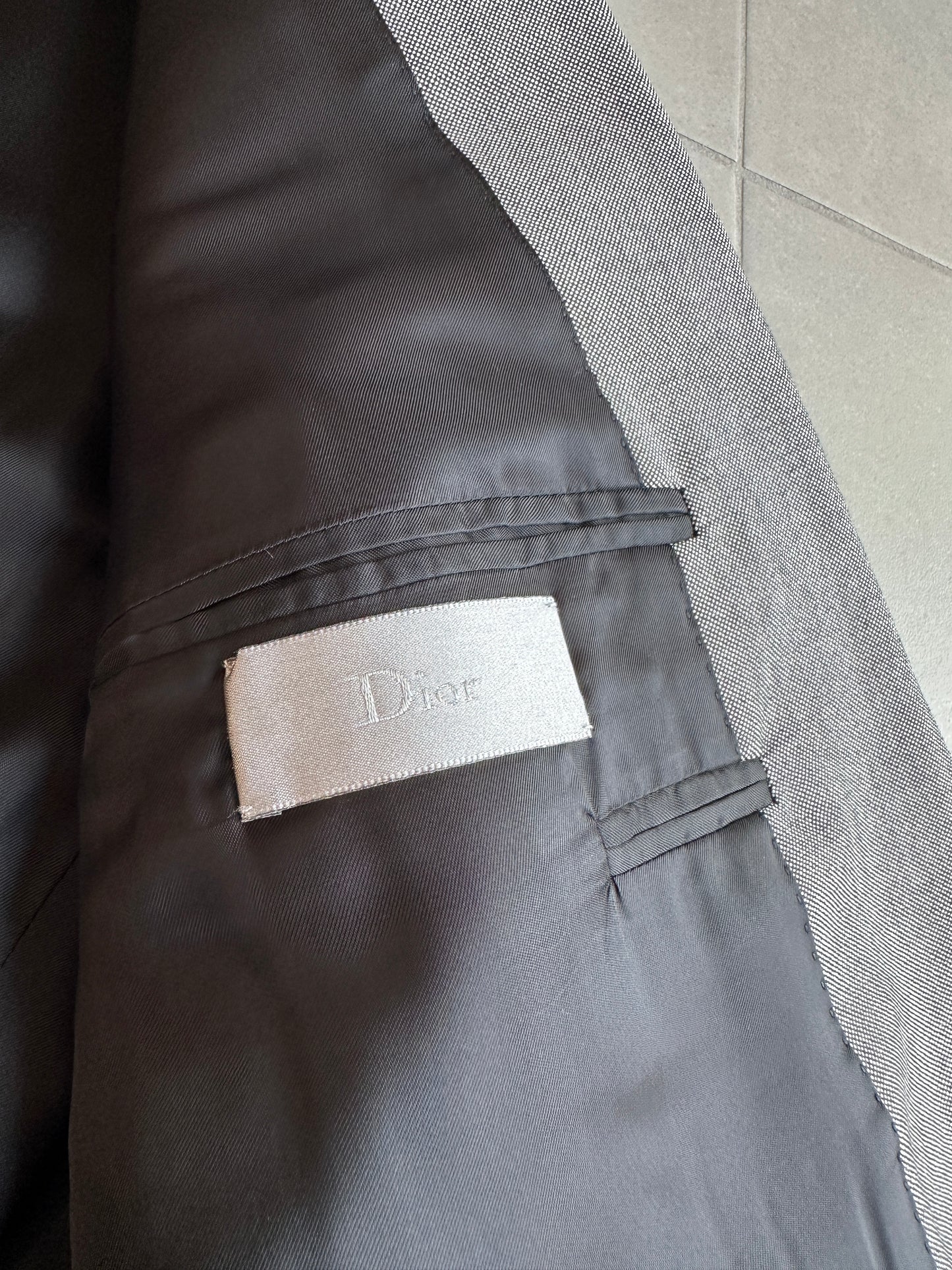 Dior Homme AW07 "Navigate" Wool/Mohair Blazer