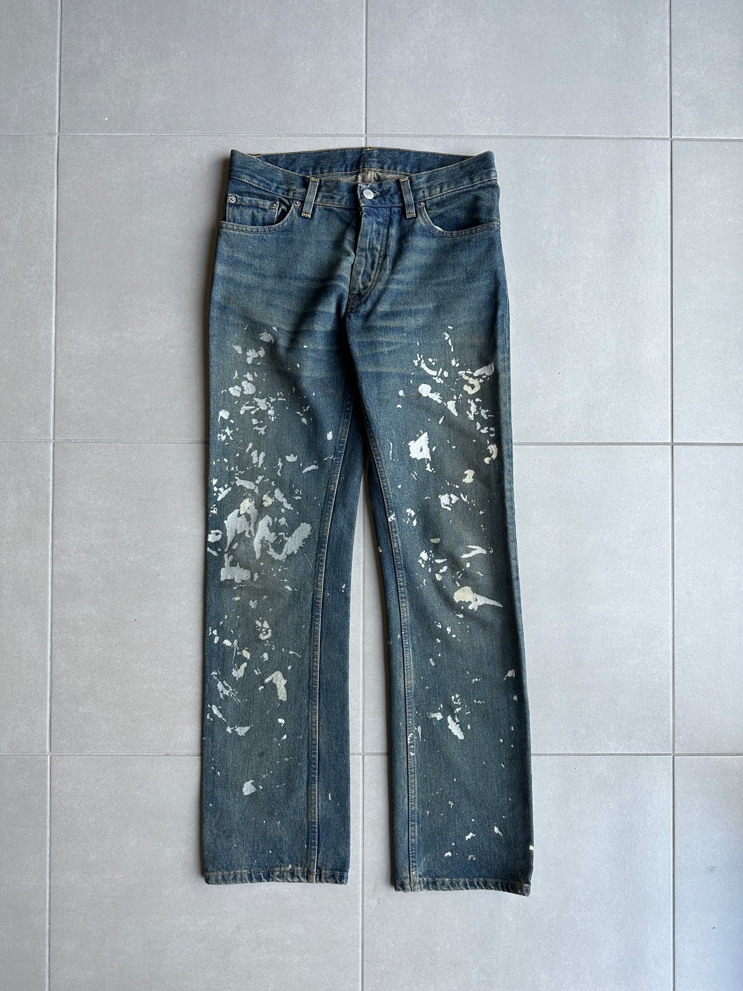 Helmut Lang 1998 painter denim