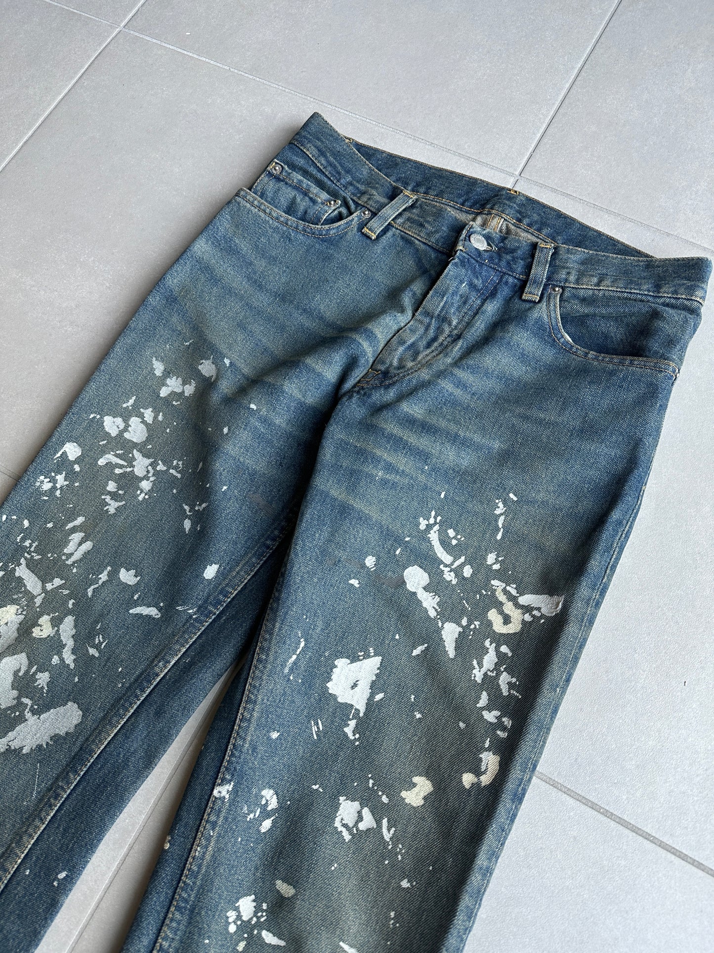 Helmut Lang 1998 painter denim