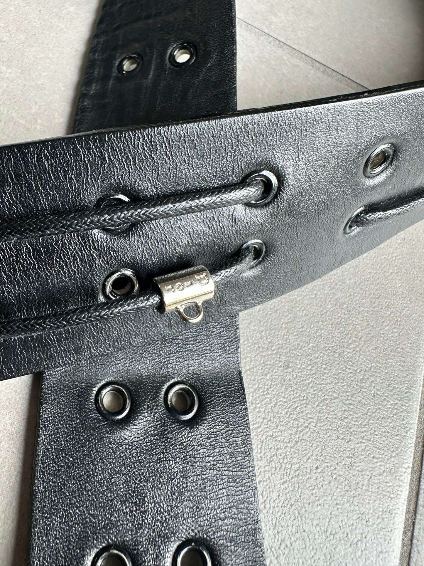 Dior Homme AW03 "Luster" leather belt
