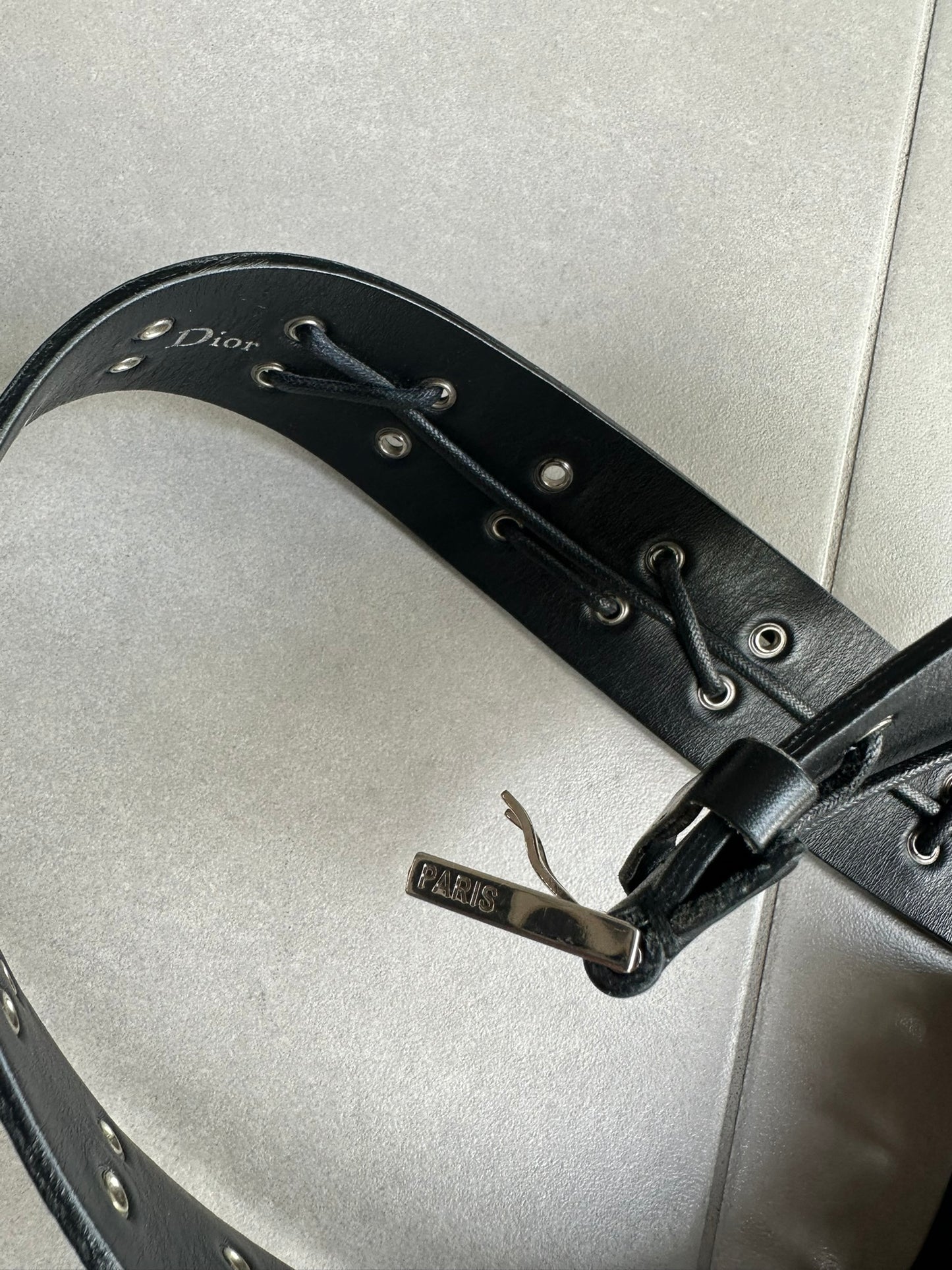 Dior Homme AW03 "Luster" leather belt