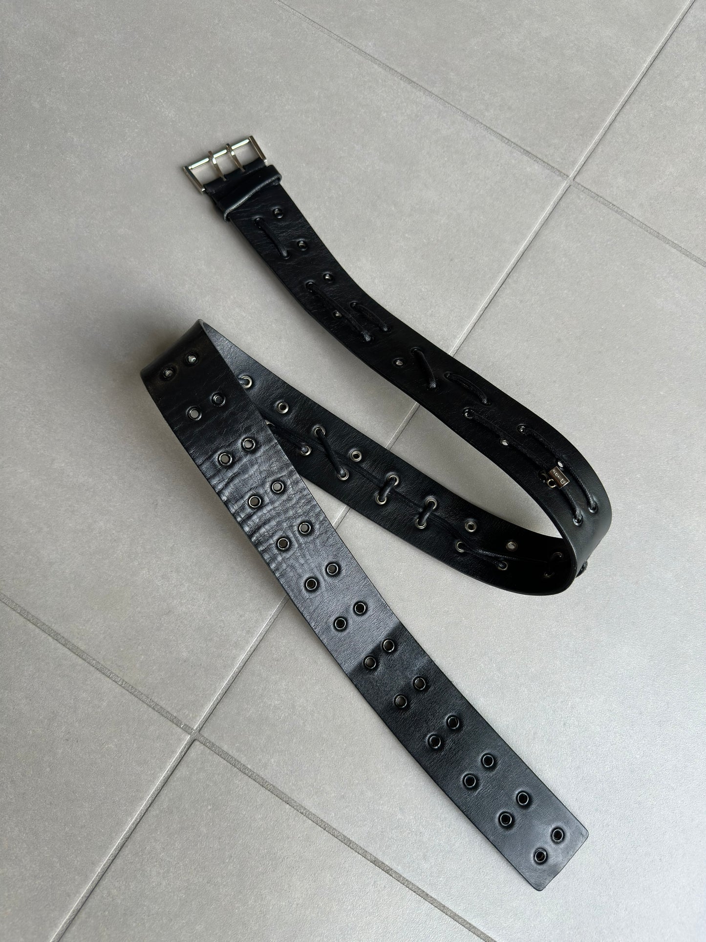 Dior Homme AW03 "Luster" leather belt