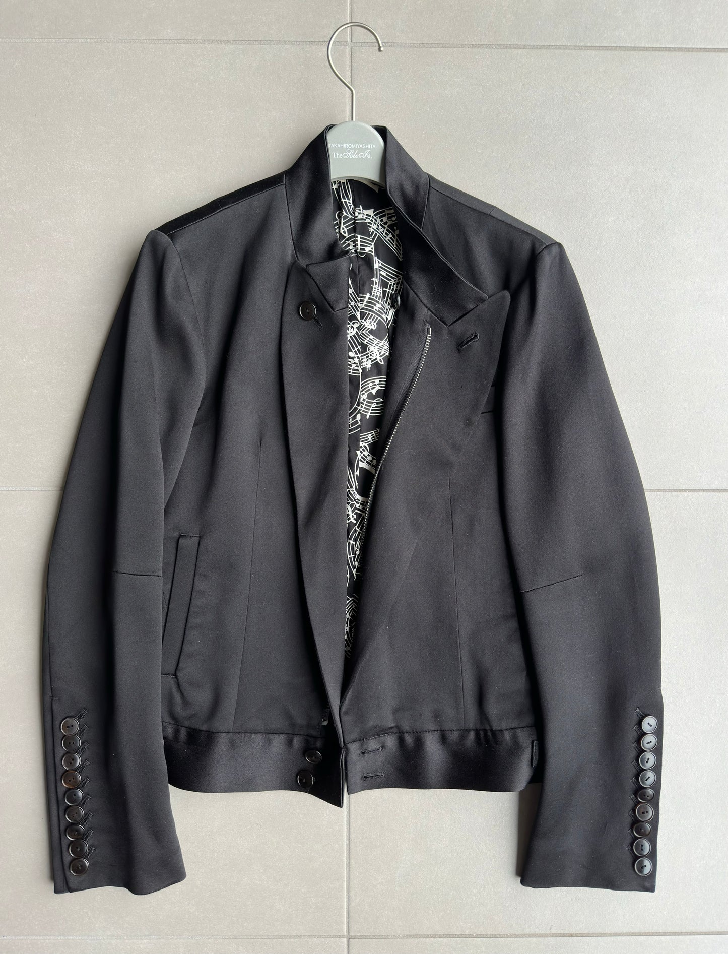 Number (N)ine SS07 "About a boy" silk jacket