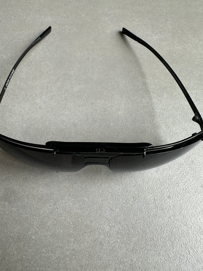 Dior Homme SS04 "Strip" Studded aviator sunglasses