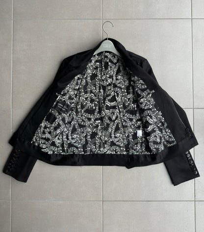 Number (N)ine SS07 "About a boy" silk jacket