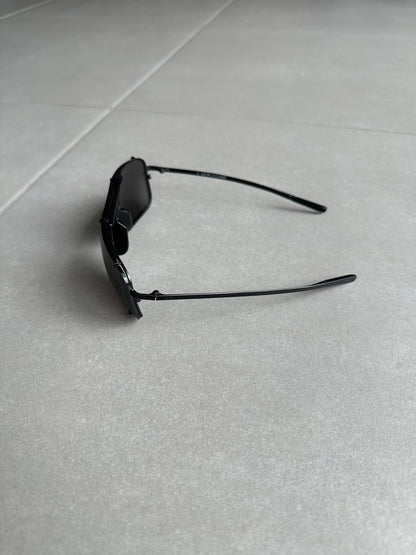 Dior Homme SS04 "Strip" Studded aviator sunglasses