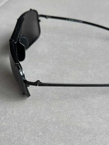 Dior Homme SS04 "Strip" Studded aviator sunglasses