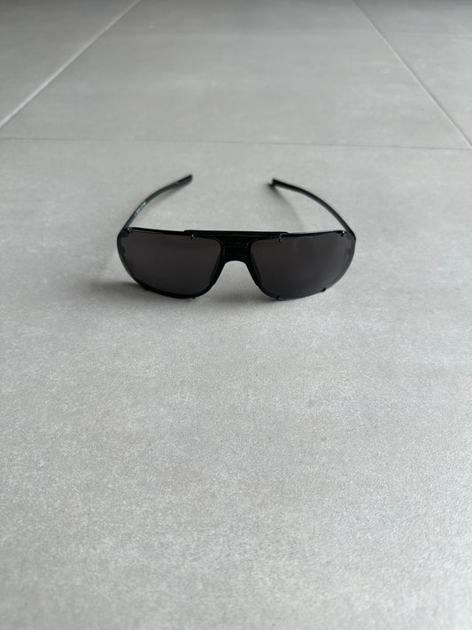 Dior Homme SS04 "Strip" Studded aviator sunglasses