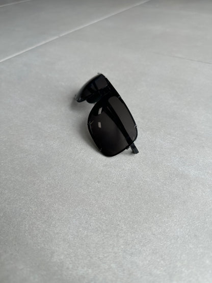 Dior Homme SS04 "Strip" Studded aviator sunglasses