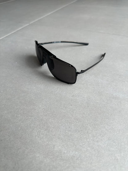 Dior Homme SS04 "Strip" Studded aviator sunglasses
