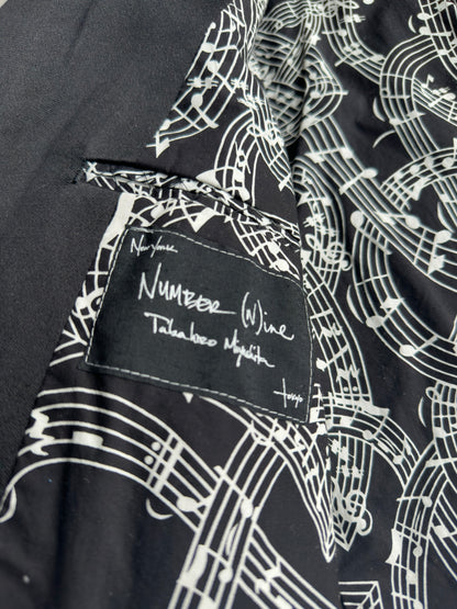 Number (N)ine SS07 "About a boy" silk jacket