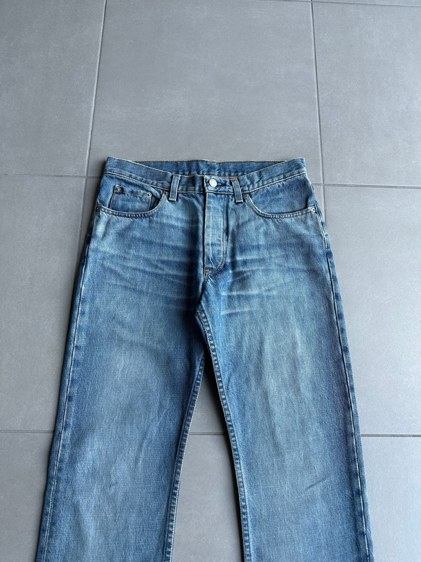 Helmut Lang Circa 2000’s vintage sanded denim